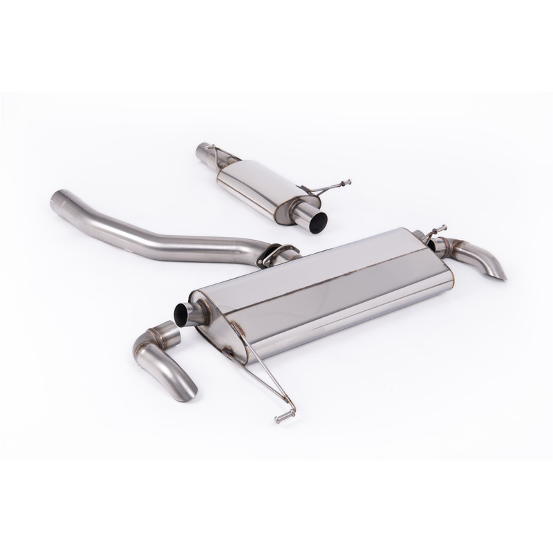 Cat-Back-Anlage Milltek Volkswagen Atlas 3.6 VR6 2018-2021 - Mit Vorschalldämpfer - Downturn-Endrohre