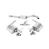 Cat-back Milltek Volkswagen Arteon 2.0 TSI 280 hp 2017-2024 - With ECE primary muffler - OEM tips