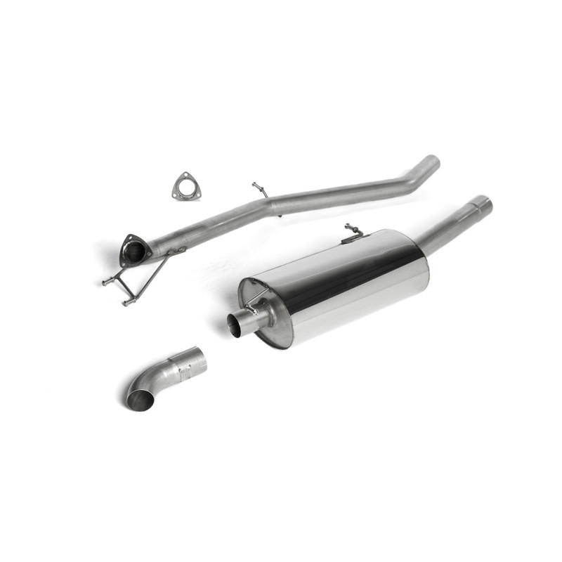 Cat-Back-Anlage Milltek Volkswagen Amarok MK1 2.0 BiTDI 163-180 PS 2010-2020 - ohne Resonator - Endrohre Discrete