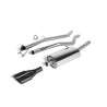 Catback Milltek Volkswagen Amarok MK1 2.0 BiTDI 163-180ch 2010-2020 - non résonné - sorties Twin Ovales Noir