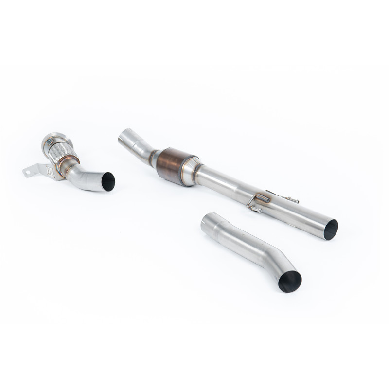 Downpipe de Turbo Milltek Toyota Corolla GR 1.6T 2023-2025 - con catalizador Hi-Flow 200 CPSI