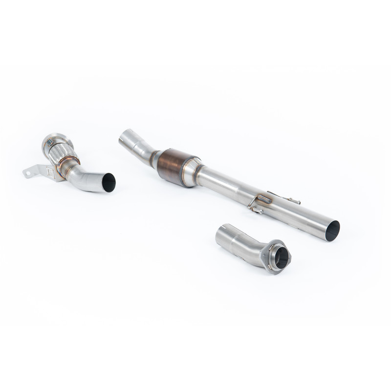 Downpipe de Turbo Milltek Toyota Corolla GR 1.6T 280 CV 2023-2025 - con catalizador Hi-Flow 200 CPSI
