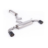 FAP Back Milltek Toyota Yaris GR 1.6T 280 CV 2024-2025 con FAP - Omologato ECE - con risonatore - uscite Dual Jet-115 Carbonio