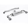 FAP Back Milltek Toyota Yaris GR 1.6T 261ch 2020-2024 avec FAP - non résonné - sorties Dual GT115 Titane