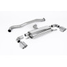 FAP Back Milltek Toyota Yaris GR 1.6T 261ch 2020-2024 avec FAP - non résonné - sorties Dual GT115 Polies