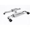 FAP Back Milltek Toyota Yaris GR 1.6T 261 CV 2020-2024 con FAP - homologado ECE - resonado - colas Dual Jet-115 Carbono