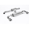 DPF Back Milltek Toyota Yaris GR 1.6T 261 CV 2020-2024 con DPF - Omologato ECE - risonato - uscite Dual GT115 Titanio
