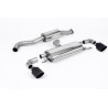 FAP Back Milltek Toyota Yaris GR 1.6T 261 CV 2020-2024 con FAP - Homologado ECE - resonado - salidas Dual GT115 Cerakote Negro