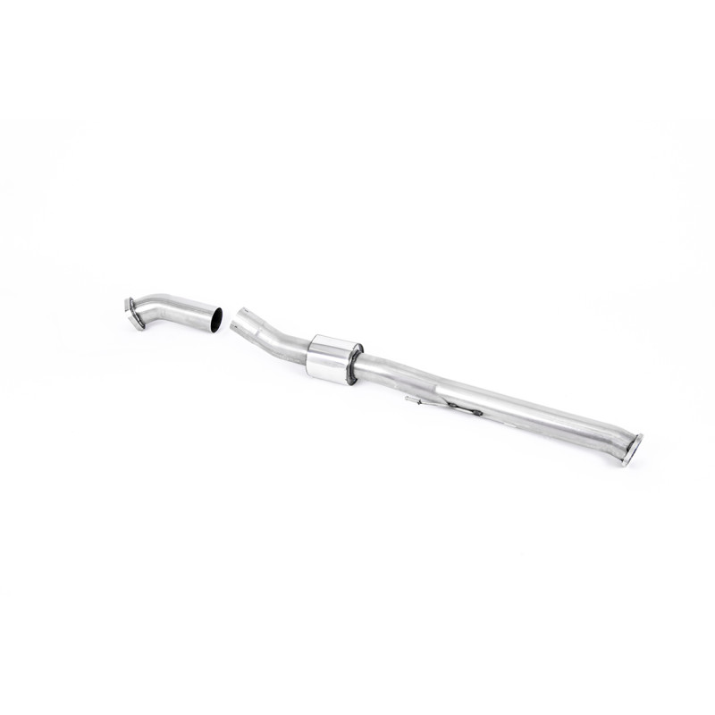 DPF Replacement Pipe Milltek Toyota Yaris GR 1.6T 261hp 2020-2024 with DPF - DPF Bypass with Muffler