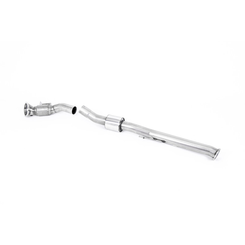 Milltek Turbo Downpipe Toyota Yaris GR 1.6T 261 hp 2020-2024 with DPF, Decat + OPF Bypass