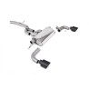 FAP Back Milltek Toyota Supra A90 2.0 Turbo B48 2021-2025 - Homologué ECE - non résonné - sorties Dual GT115 Cerakote Noir