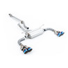 Cat-back Milltek Toyota GR86 - Omologato ECE - Dopo il catalizzatore secondario - con risonatore - terminali quadrupli GT100 Tit