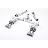 Cat-back Milltek Subaru WRX STI 2.5T 300 CV 2014-2021 - Con silenciador primario - salidas Quad GT100 Titanio