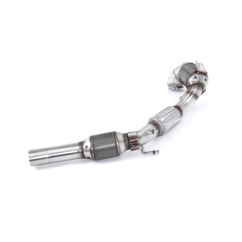 Downpipe Milltek Skoda Octavia NX vRS 2.0 TSI 245 CV 2018-2019 sin FAP - Homologado ECE - Downpipe HJS Tuning ECE