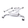Catback Milltek Subaru BRZ 2012-2021 / Toyota GT86 2012-2021 - Después del catalizador primario - resonado - salidas Dual GT115 