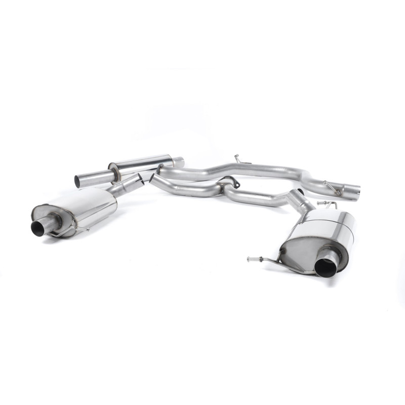 Cat-back Road+ Milltek Skoda Octavia 5E, Octavia NX - Con silenziatore primario, non risonante e con silenziatore posteriore - t