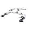 Cat-Back-Anlage Milltek Seat Leon 5F Cupra ST - ECE - mit Vorschalldämpfer - resonant + Endschalldämpfer - Quad-GT80-Endrohre Ce