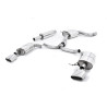 Cat-Back-Anlage Milltek Seat Leon 5F Cupra ST 2015-2019 - ECE - mit Vorschalldämpfer - mit Resonator + Endschalldämpfer - Dual-O