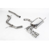 FAP Back Milltek Seat Leon 1P FR 2005-2013 / VW Golf Mk5 GT 2004-2009 - non résonné - sorties Twin Jet-80 Polies
