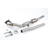 Descente de Turbo Milltek Seat Leon 1P / VW Golf Mk5, Golf Mk6 - (sortie turbo moulée) avec cata Race 200 CPSI