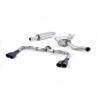 Escape cat-back Milltek Seat Leon 5F Cupra - Con silenciador primario - resonado y sin silenciador trasero - colas Quad GT80 Cer