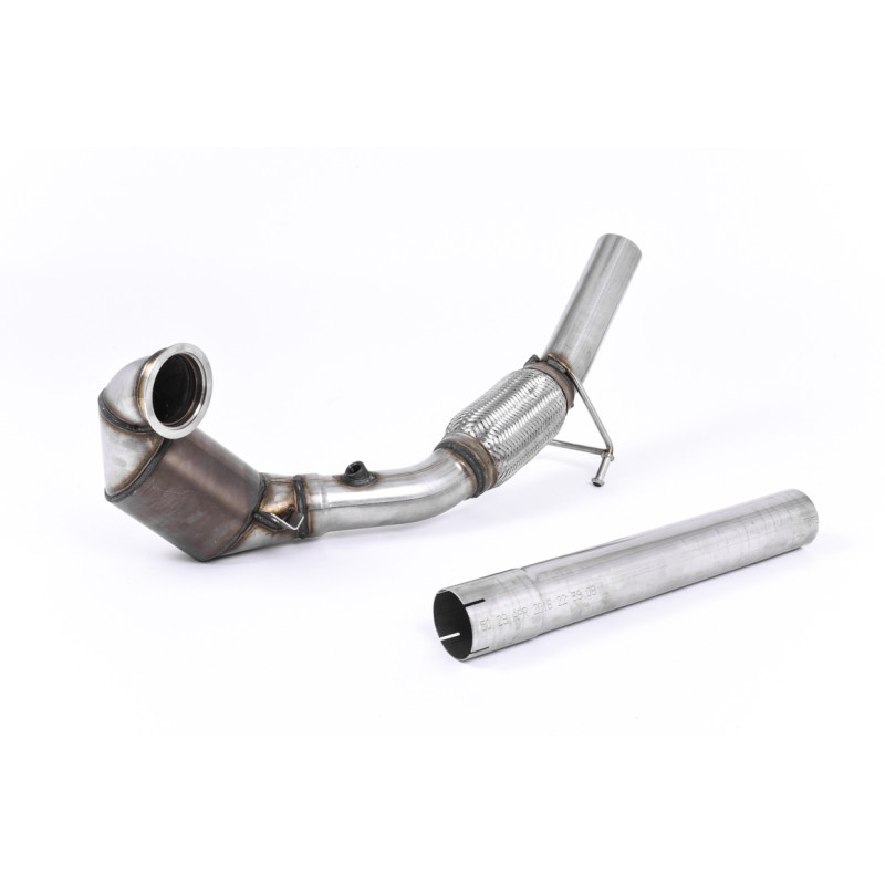 Downpipe Milltek Seat Ibiza 6P Cupra / VW Polo 6C1 GTI - con catalizzatore Hi-Flow 200 CPSI - per scarico Milltek