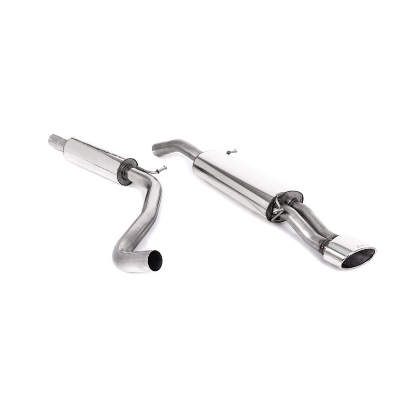 Catback Milltek Seat Ibiza 6L Cupra 1.9 TDI/1.8 20VT 130-160/180ch 2003-2007 - résonné - sorties Ovale Polies