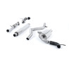 Komplettanlage Milltek Renault Megane 3 RS 250 - 265 - 275 - Downpipe Kat-Ersatz - Mittelrohr mit Schalldämpfer - Original-Endro