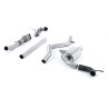 Linea completa Milltek Renault Megane 3 - Downpipe e catalizzatore Hi-Flow - Tubo di collegamento senza silenziatore - terminali