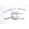 Impianto completo Milltek Renault Clio 2 RS 182 2003-2006 - con sostituzione catalizzatore risonato - terminali Dual Jet-90 luci