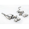 Rear Muffler Milltek Porsche Macan 95B 2.9 V6 2019-2024 - Pair of Rear Mufflers - Quad GT115 Titanium