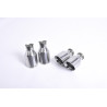 Sorties Milltek Porsche Cayenne 958 Turbo Ph.1 4.8 V8 2010-2014 - Quad GT100 Polies