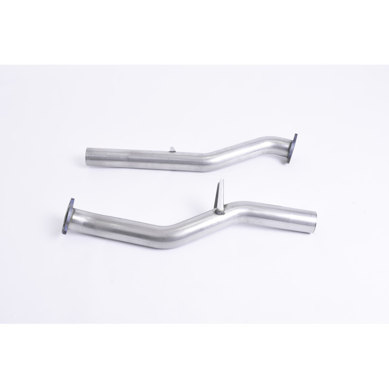 Remplacement Cata Milltek Porsche Cayenne 958 - Paire de tubes pour suppression de la catalysation - pour ligne Milltek