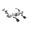 Scarico cat-back Milltek Porsche Boxster 718, Cayman 718 - con sostituzione DPF - terminali Dual GT115 Cerakote nero - Prima del