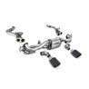 Escape cat-back Milltek Porsche Boxster 718, Cayman 718 - con tubo sustituto FAP - salidas Dual Jet-115 Carbono - Antes de 02/20