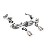 Escape catback Milltek Porsche Boxster 718, Cayman 718 - con tubo sustituto de FAP - salidas Dual GT115 Titanio - Antes 02/2020