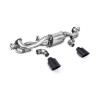 FAP Back Milltek Porsche Boxster 718… - Ensemble avec silencieux AR - sorties Dual GT115 Cerakote Noir - Avant 02/2020