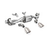 DPF-Back Milltek Porsche Boxster 718, Cayman 718 - Set mit Endschalldämpfer hinten - Dual-Endrohre GT115 Titan - ab 02/2020 - PD