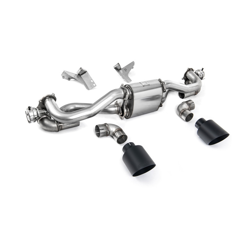 DPF Back Milltek Porsche Boxster 718, Cayman 718 - Complete system - Dual GT115 Titanium - After 02/2020 - PDK
