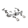 Scarico cat-back Milltek Porsche Boxster 718, Cayman 718 - con sostituzione DPF - uscite Dual GT115 Titanio - Dopo 02/2020 - BVM