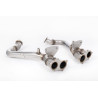 Tubo sostitutivo DPF Milltek Porsche Boxster 718 GTS 2019-2025, Cayman 718 GTS 2019-2025 - Coppia di tubi per sostituzione DPF