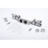 Milltek bypass muffler Porsche 911 Type 991.1, 911 Type 991.2 - Rear muffler replacement - OEM tips