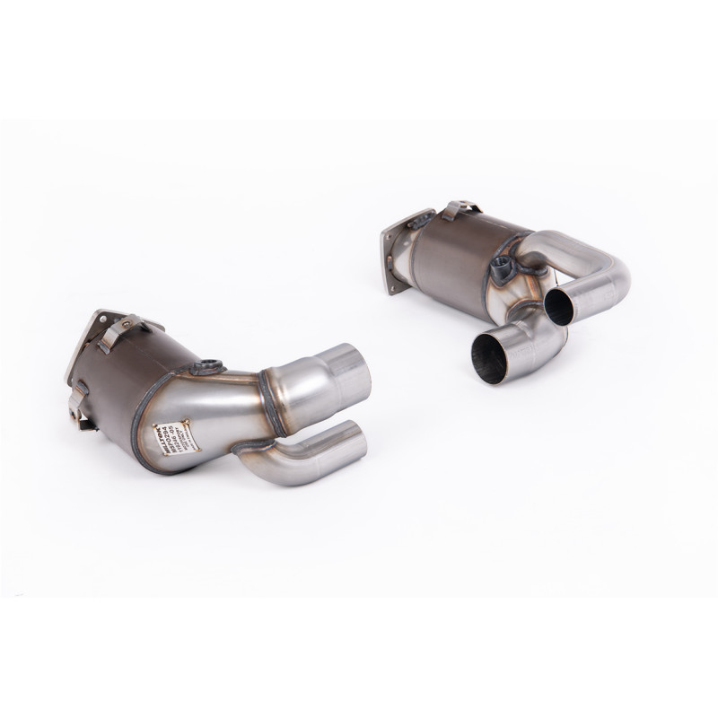 Catalyseurs Hi-Flow Milltek Porsche 911 Type 991.2 T - S - GTS 3.0 2015-2019 - Paire de catalyseurs HiFlow HJS HD 200 CPSI