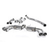 Línea Race Milltek Nissan GT-R R35 3.8 V6 Biturbo 2009-2015 - Con silenciadores primarios - sin resonar - salida Quad GT127 puli