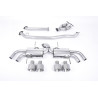 Cat-Back-Anlage Milltek Nissan GT-R R35 3.8 V6 Biturbo 2009-2015 - mit Y-Pipe, ohne Resonator - Quad-Endrohr GT127 poliert
