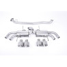 Cat-Back Milltek Nissan GT-R R35 3.8 V6 Biturbo 2009-2015 - ohne Resonator - Quad-Endrohr GT127 Titan