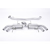 Cat-Back Milltek Nissan GT-R R35 3.8 V6 Biturbo 2009-2015 - ECE-zugelassen - ohne Resonator - Quad-Endrohr GT127 poliert