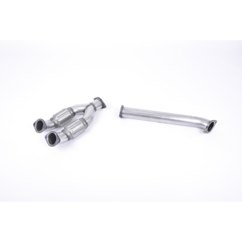 Y Pipe Tubo decat Milltek Nissan GT-R R35 3.8 V6 Biturbo 2009-2015 - Sostituzione del catalizzatore secondario