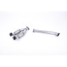 Y Pipe decatalizador secundario Milltek Nissan GT-R R35 3.8 V6 Biturbo 2009-2015 - Sustitución del catalizador secundario