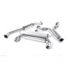 Catback Milltek Nissan 350Z 3.5 V6 2003-2010 - résonné - sortie Dual 100 Meteor Polies